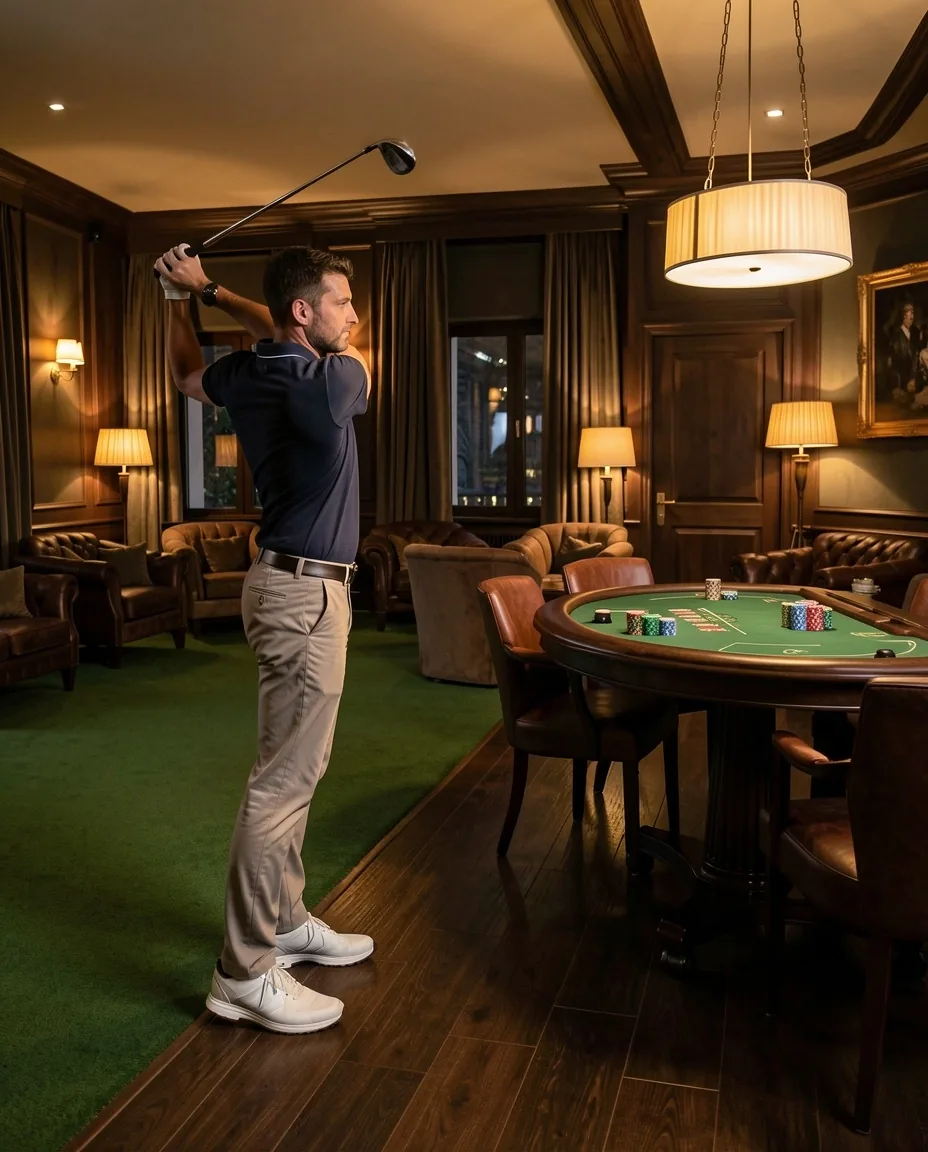 Studio fittingu golfowego w Royal Ambers
