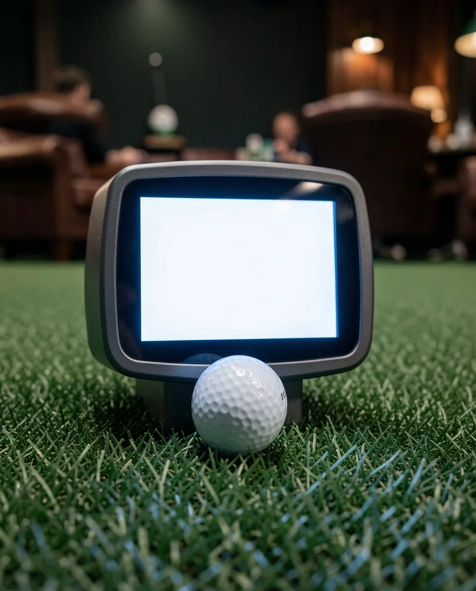 Urządzenie radarowe TrackMan w studio fittingowym